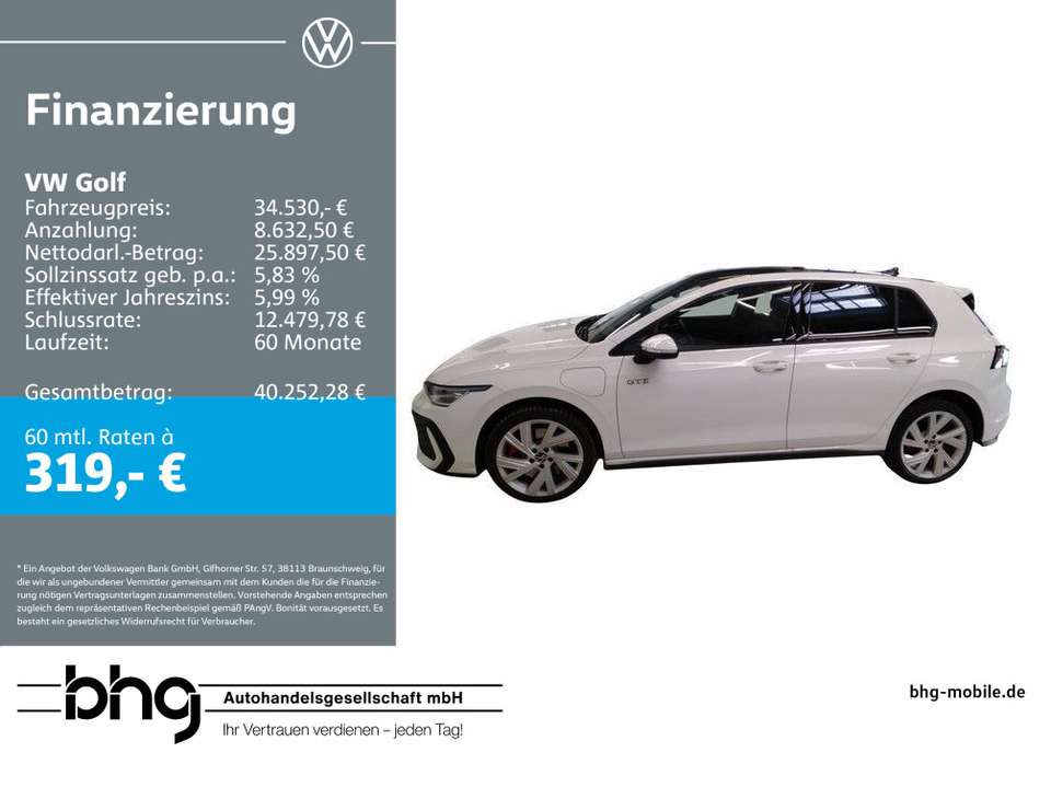 Volkswagen Golf GTE - Imagem 1