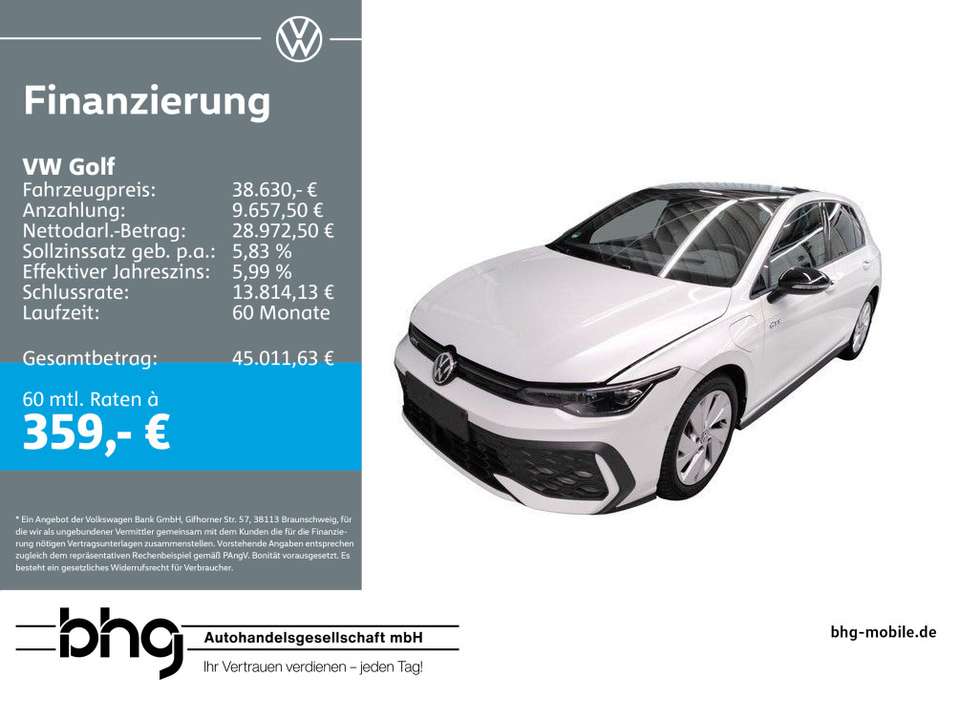 Volkswagen Golf GTE - Imagem 1
