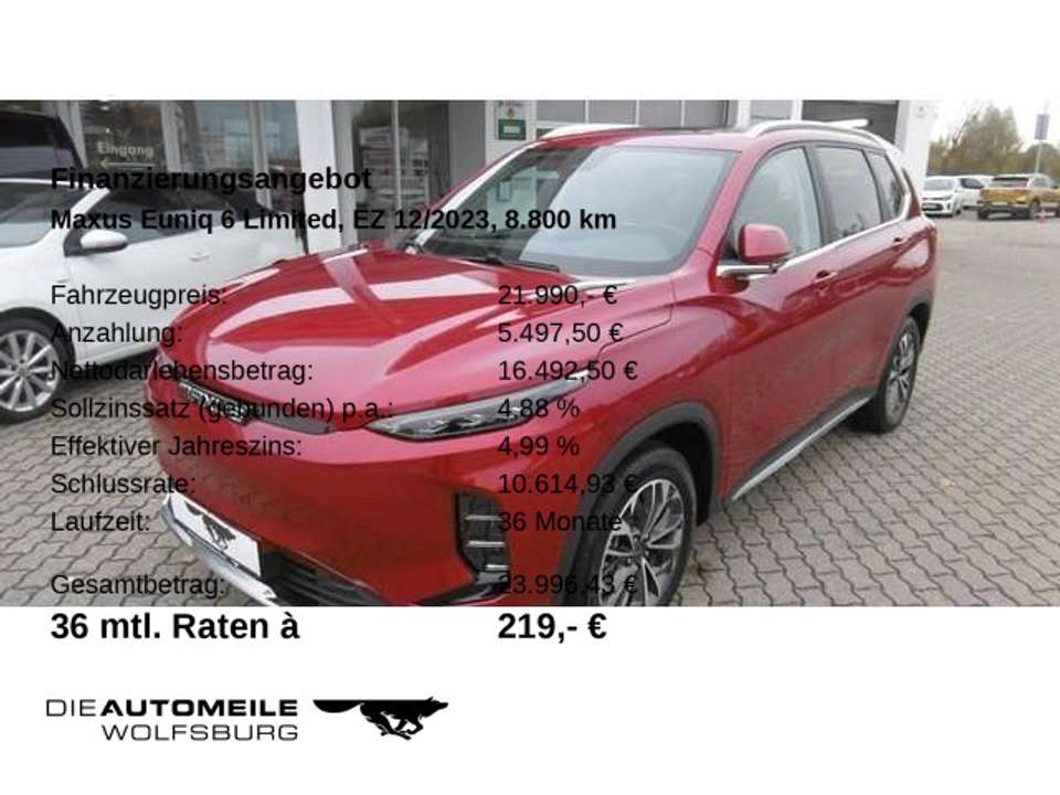 Maxus Euniq 6 - Imagem 2