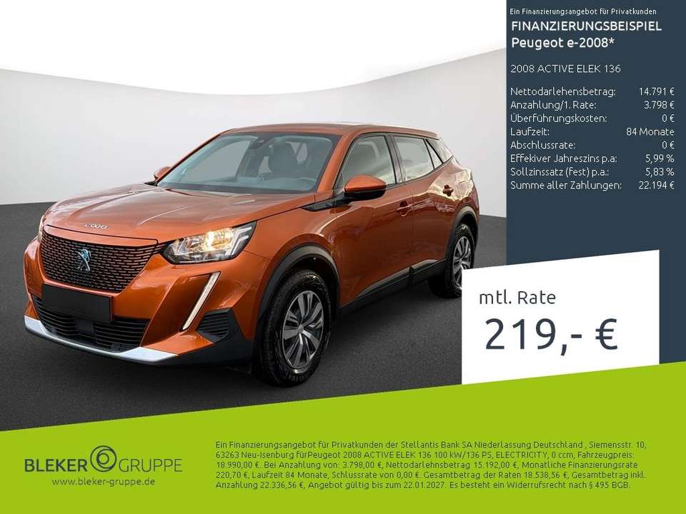 Peugeot e-2008 - Imagem 1