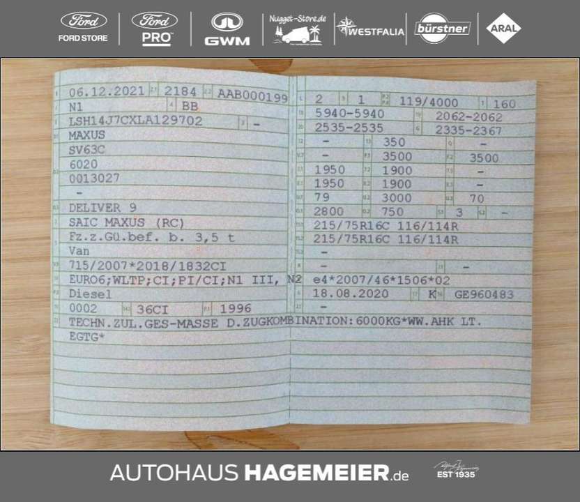 Maxus Deliver 9 - Imagem 10