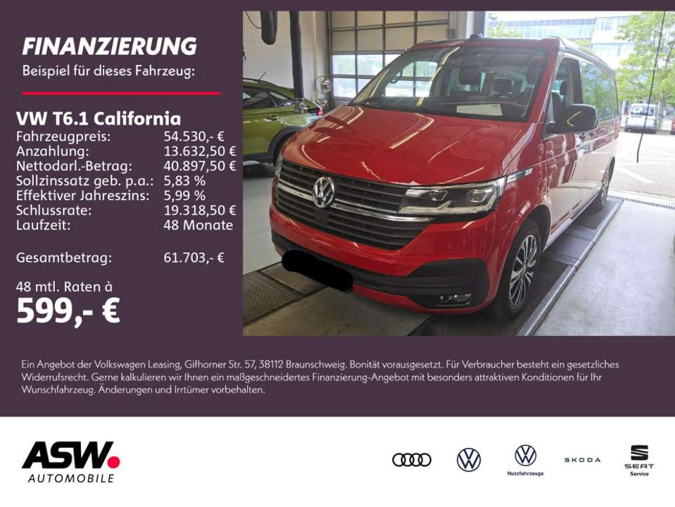 Volkswagen T6.1 California - Imagem 1
