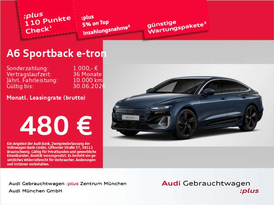 Audi A6 e-tron - Imagem 1
