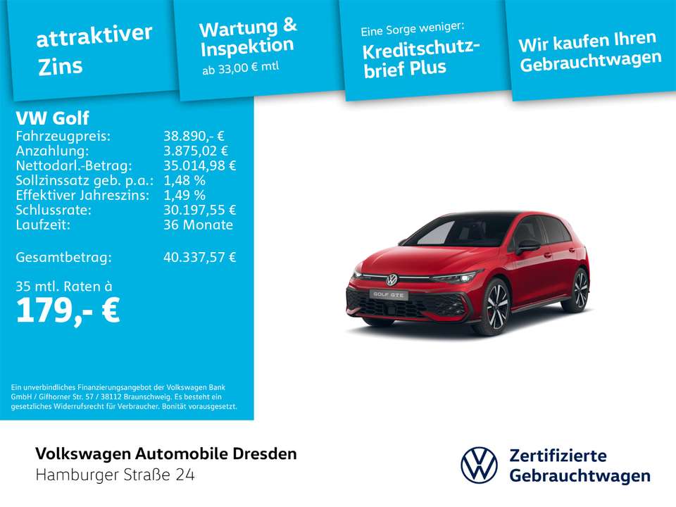 Volkswagen Golf GTE - Imagem 2