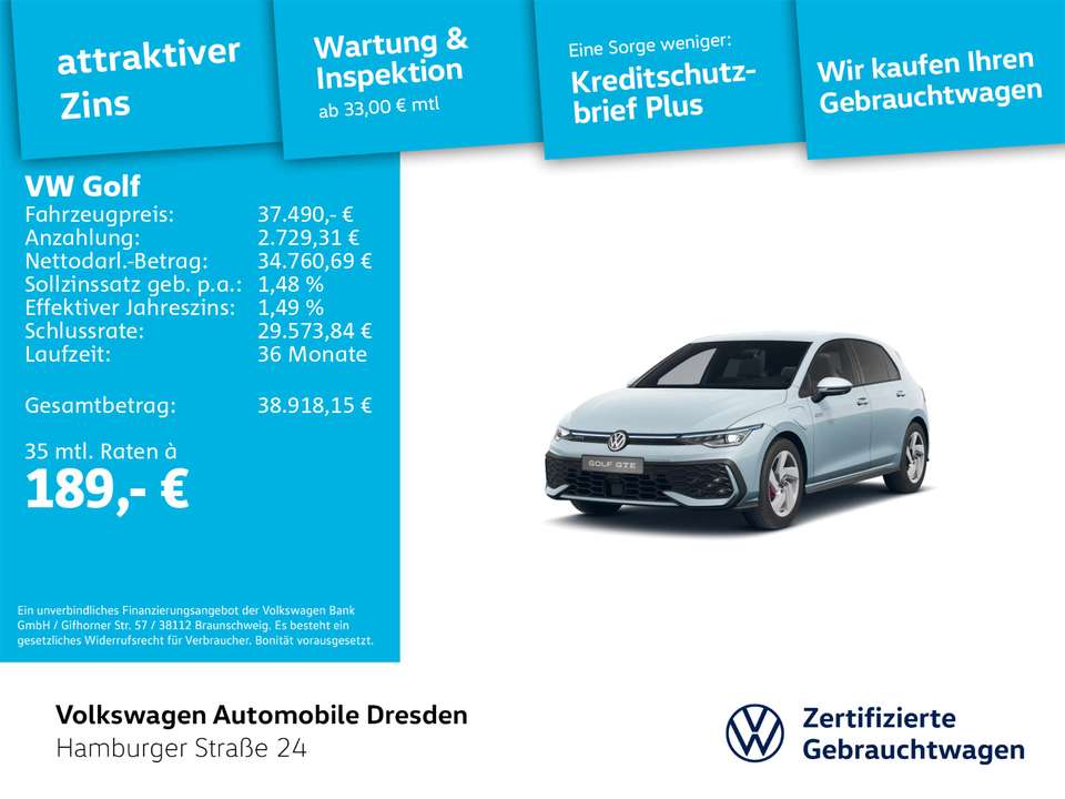 Volkswagen Golf GTE - Imagem 2