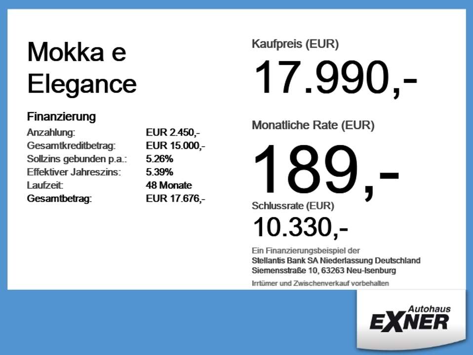 Opel Mokka-E - Imagem 3