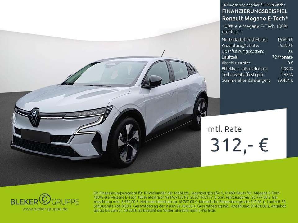 Renault Megane E-Tech - Imagem 1