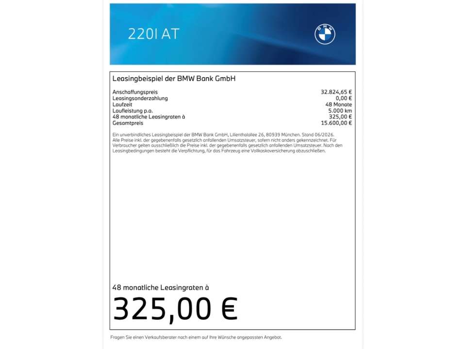 BMW 220 - Imagem 6